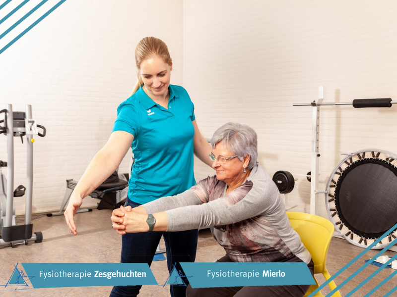 Behandeling tegen artrose klachten door de fysiotherapeut van Fysiotherapie Zesgehuchten in Geldrop en Mierlo.
